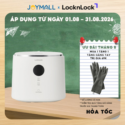 Nồi Cơm Điện LocknLock Bianco EJR384IVY 1.2L, Hàng Chính Hãng, Lớp Phủ Chống Dính Men Sứ - JoyMall
