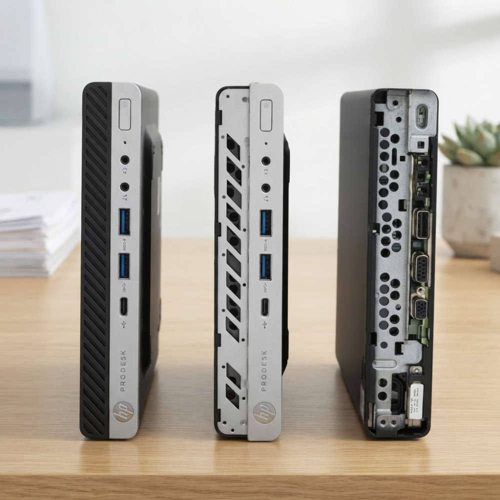 Barebone HP ProDesk 600 G4 DM Mini Pc (Sẵn Wifi Bluetooth, Chưa linh kiện)