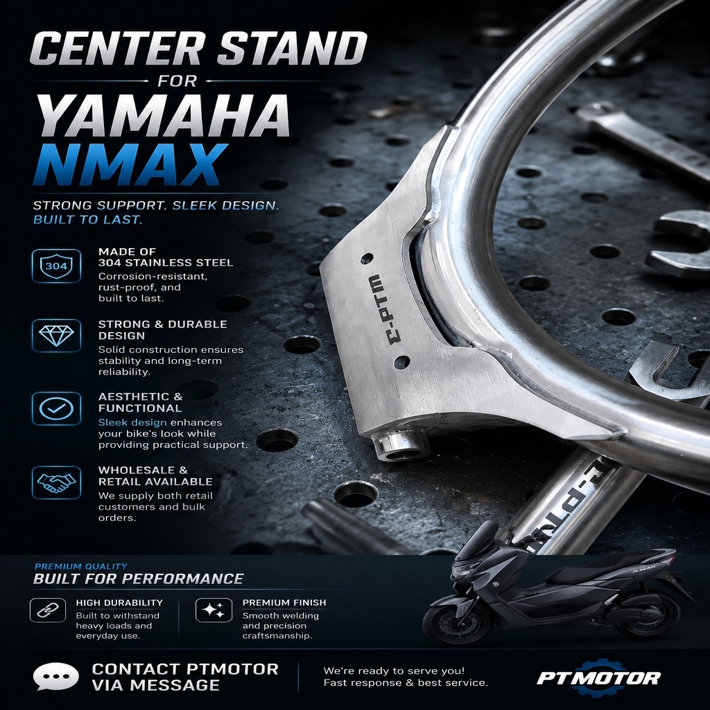 Chống xe - Stainless steel 304 YAMAHA NMAX