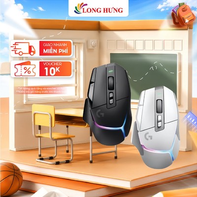 Chuột không dây Gaming Logitech G502 X Plus LightSpeed - Hàng chính hãng