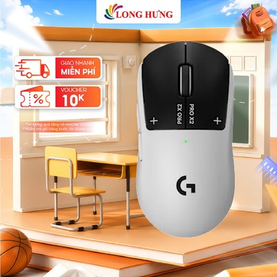 Chuột không dây Gaming Logitech Pro X2 Superstrike - Hàng chính hãng