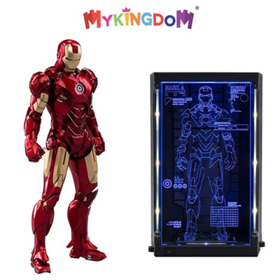 Đồ Chơi Mô Hình Cao Cấp Iron Man MK3 Phiên Bản Hầm Chứa Giáp ZD TOYS 1908-03