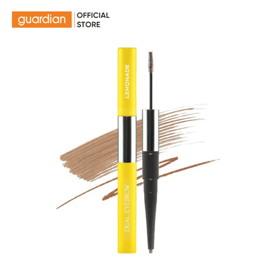 Chì Kẻ Mày 2 Đầu Lemonade Want It Got It #Natural Brown Nâu Tự Nhiên (Mascara: 2.5g + Pencil 0.25g)
