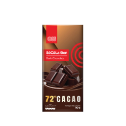 Socola đen GO 72% cacao thanh 90g