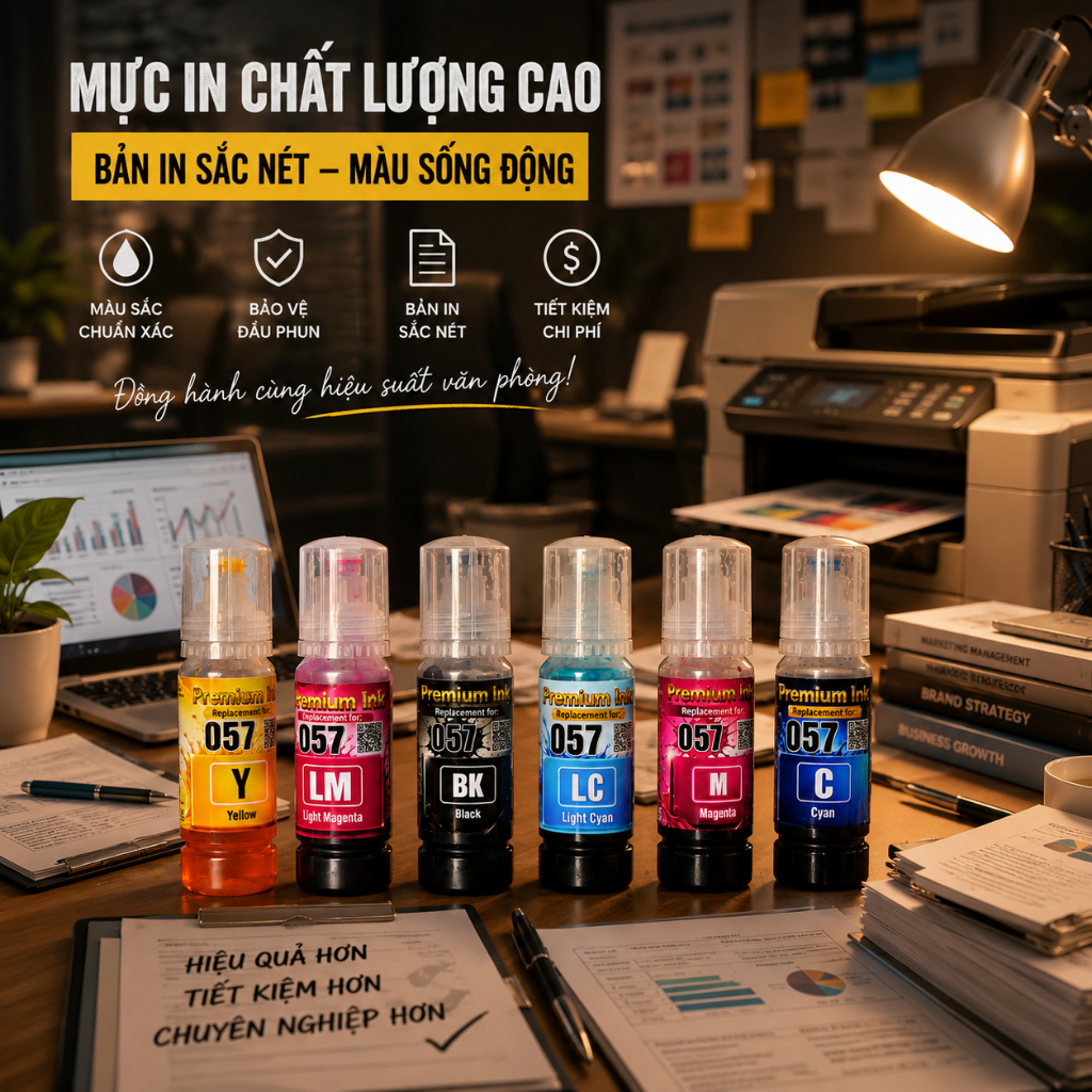 [Siêu Rẻ] Mực in Epson dùng cho máy in epson L1110/L1210/1250/L3210/L3250/L3110/L3150/L4150/L8050