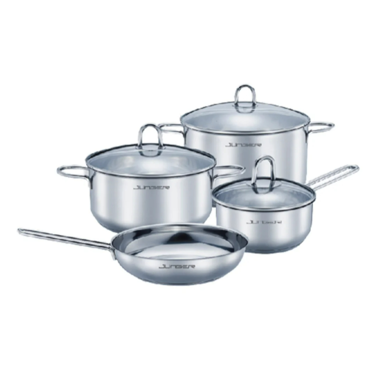JC-200 | Bộ nồi inox 7 món Junger JC200 24-26-28 cm - HÀNG CHÍNH HÃNG