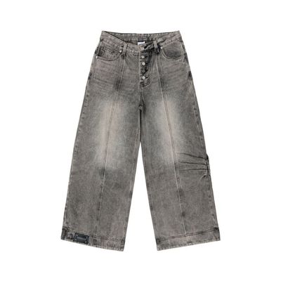 Quần ống rộng SIDE PINCHED PANTS Denim PARADOX QU6P0402
