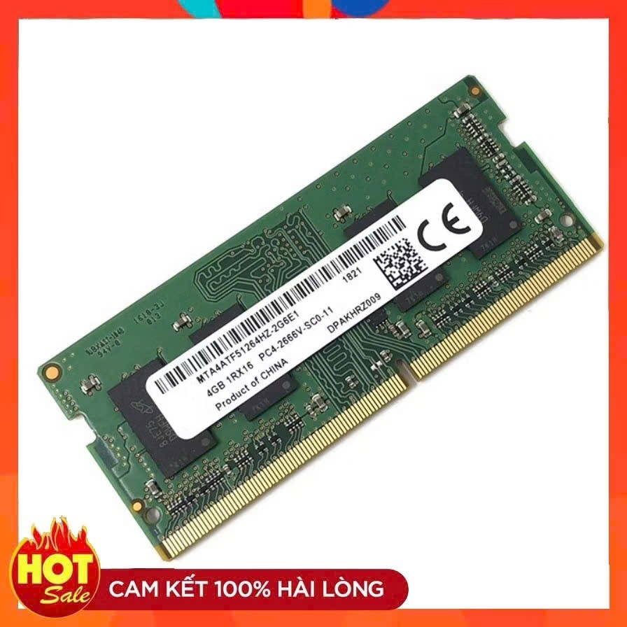 Ram Laptop 16GB 8GB 4GB DDR4 bus 2666 nhiều hãng