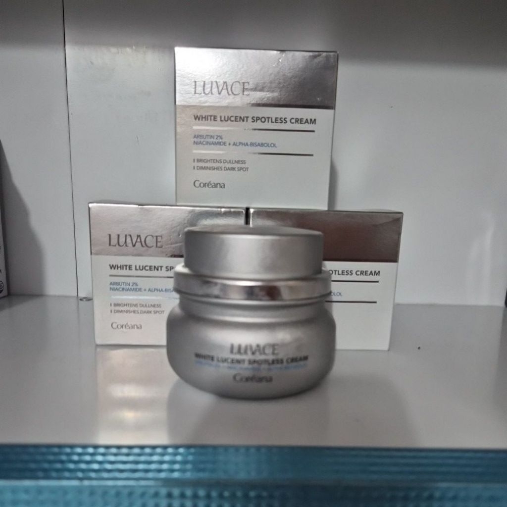 COREANA LUVACE WHITE LUSENT SFOTLESS CREAM