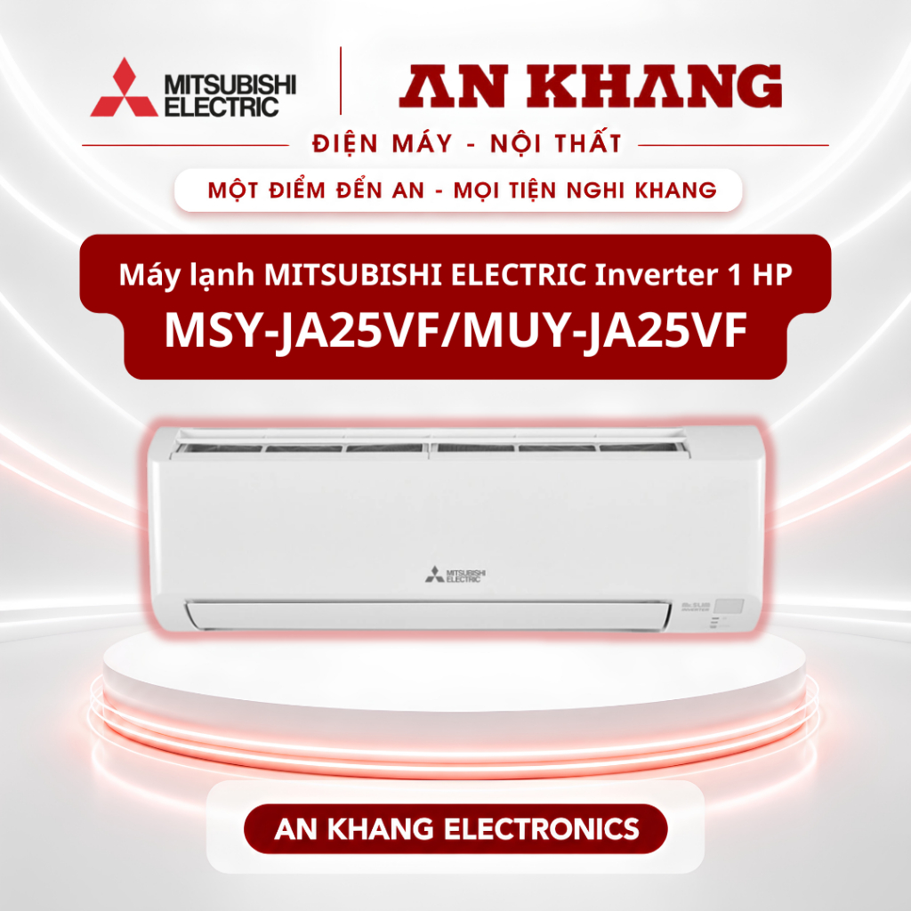 Máy lạnh MITSUBISHI ELECTRIC Inverter 1HP/1.5HP/2HP/2.5HP - MSY/MUY-JA25VF/ MUY-JA35VF/ MUY-JA50VF/ 