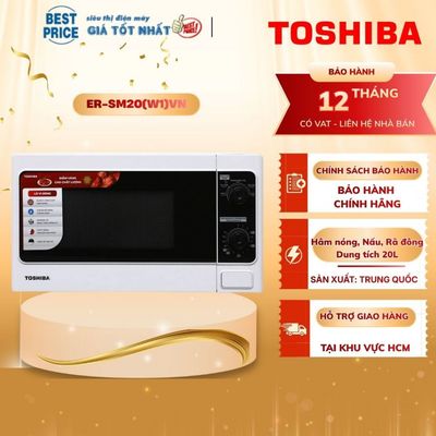 ER-SM20(W1)VN | Lò vi sóng Toshiba ER-SM20(W1)VN 20 lít - Chính Hãng