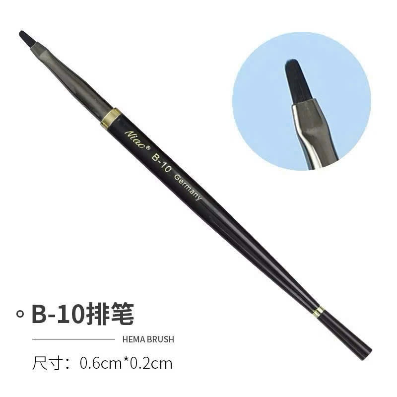 cọ vẽ hoa cúc niao b10, cọ  cúc niao vẽ móng b10
