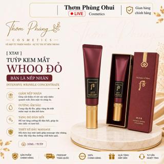 [ Xtay ]  Tuýp Kem Mắt WHOO Đỏ - Bàn Là Nếp Nhăn 35ml