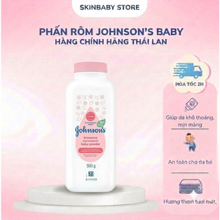 Phấn Thơm Johnson's Baby Blossoms 500g - Hương Hoa Anh Đào Dịu Nhẹ