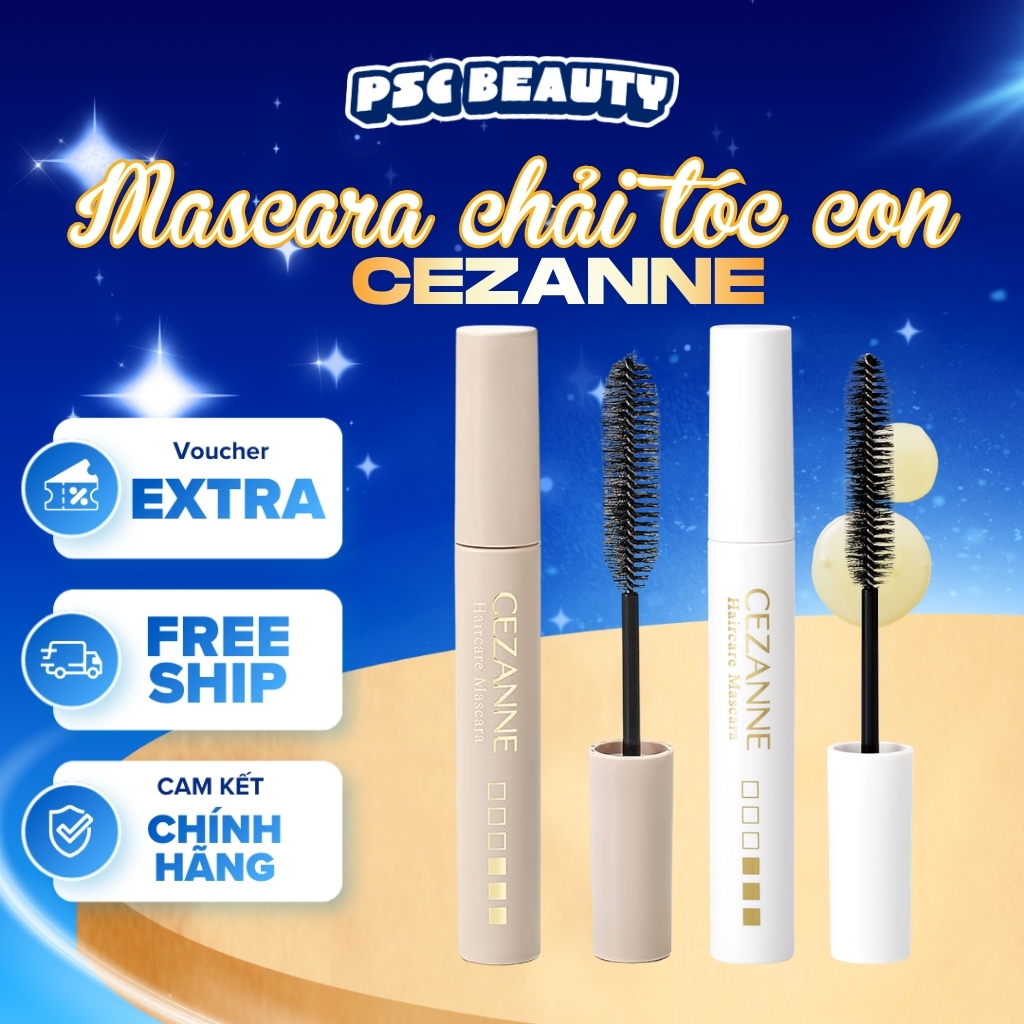 Mascara chải tóc con, định hình tóc rối Cezanne Haircare Mascara 10ml