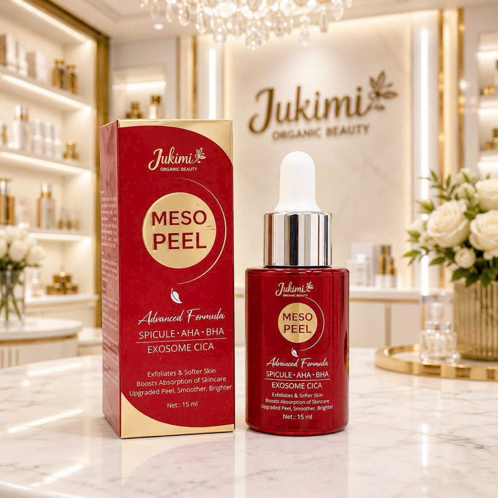 TINH CHẤT MESO PEEL JUKIMI ORGANIC BEAUTY 15ML – SÁNG DA, GIẢM THÂM MỤN