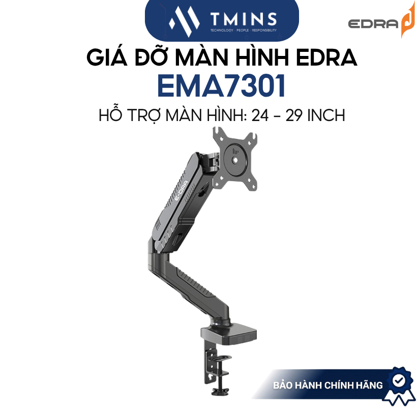 Giá đỡ màn hình EDRA EMA7301 (Hỗ trợ màn hình: 24 - 29 inch) - Hàng chính hãng