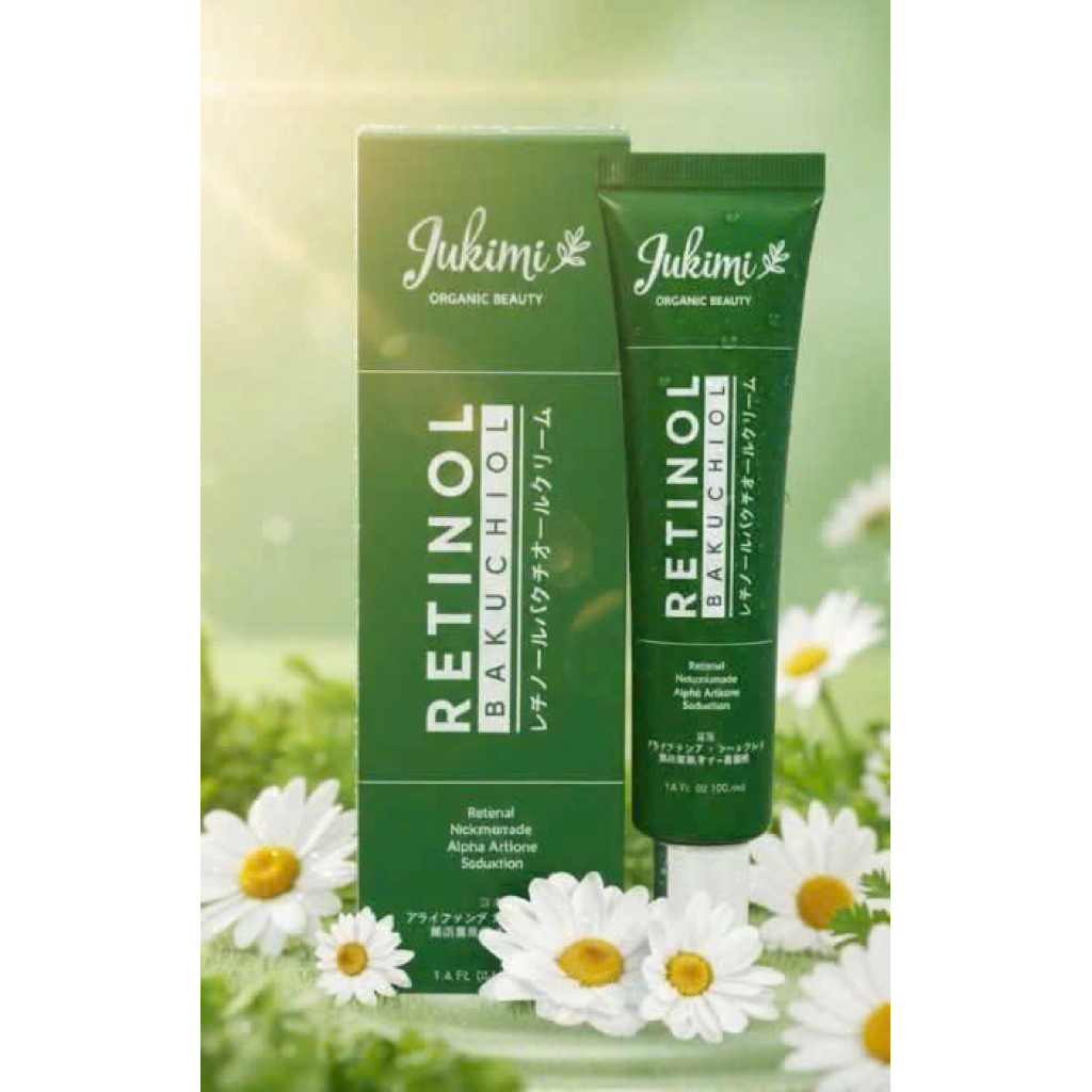 Kem Dưỡng Retinol Bakuchiol Jukimi – Trẻ Hóa Da, Mờ Thâm