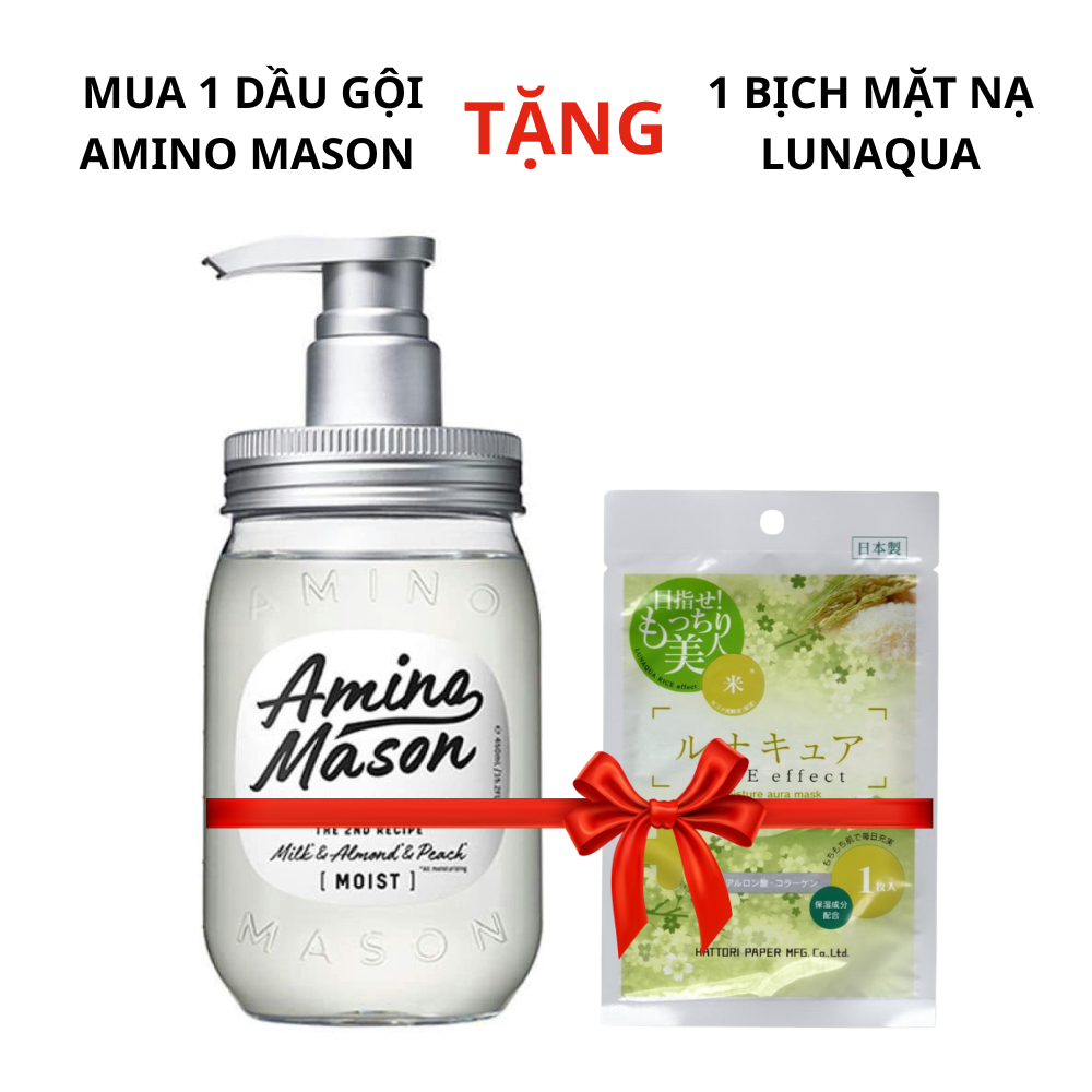 Dầu Gội Kem Dưỡng Ẩm Amino Mason