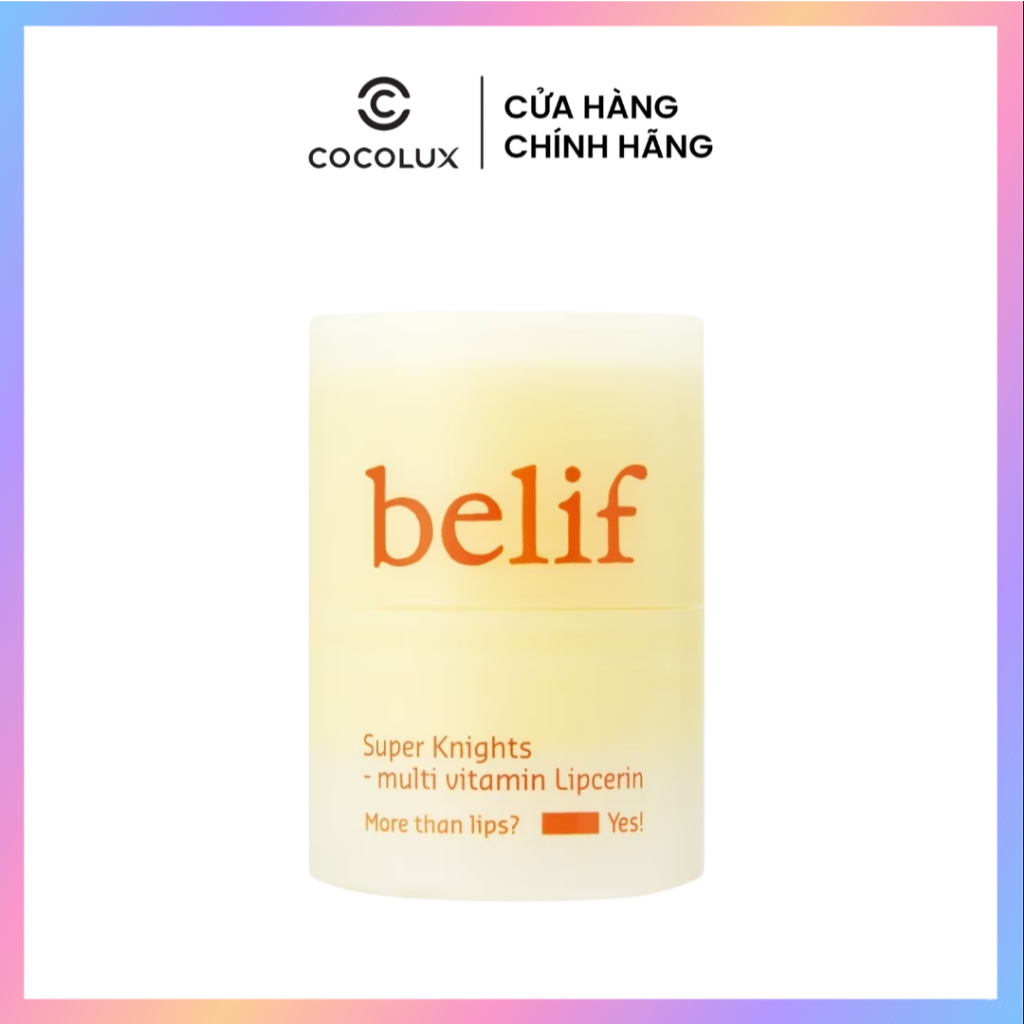 Son Dưỡng Belif Super Knights - Multi Vitamin Lipcerin 15ml