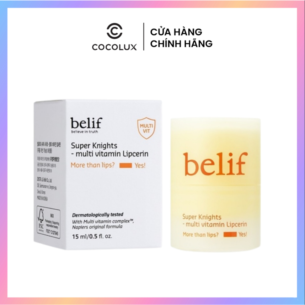 Son Dưỡng Belif Super Knights 15ml