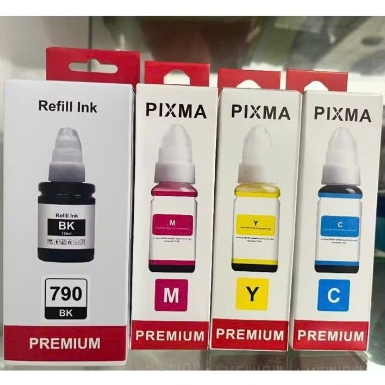 Mực Canon Gl-790 Màu và đen theo máy Canon G1010/G2010/G3010 /G4010 nhập khẩu