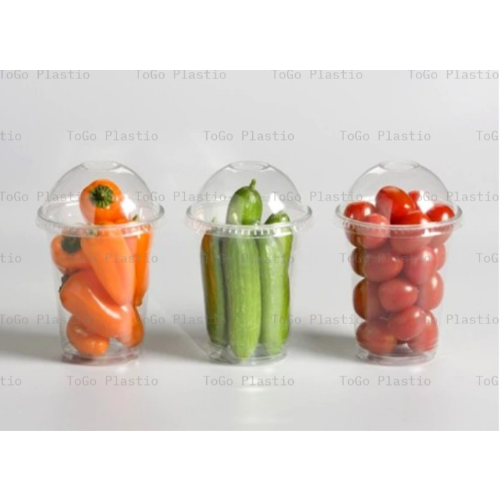 Combo 50 Ly PP PET 360ml 500ml 600ml 700ml trà sữa cafe ToGoPlastio