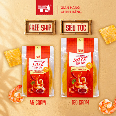 Bánh Tráng Sa Tế Tôm Cay Tây Ninh Tinh Nguyên (45g, 150g)