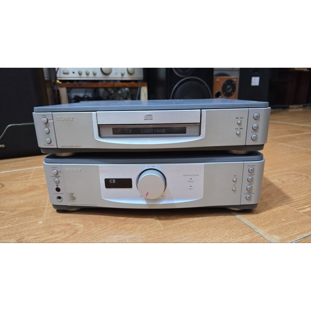 Amply và CD Sony VF1 đẹp xuất sắc