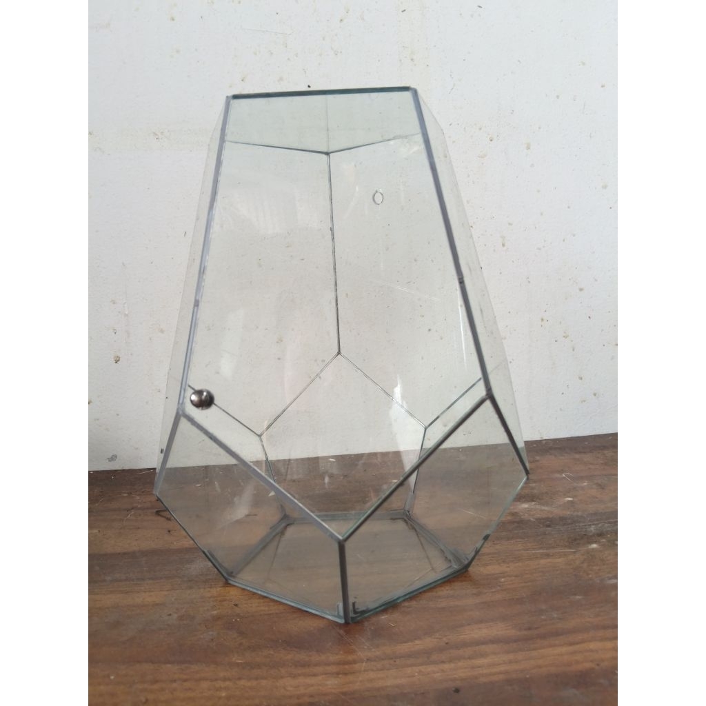 Bể Kính Terrarium Hình Học Mini – Bể Trồng Rêu, Cây Cảnh Mini, Tiểu Cảnh – Bể Kính Decor(18*18*23)