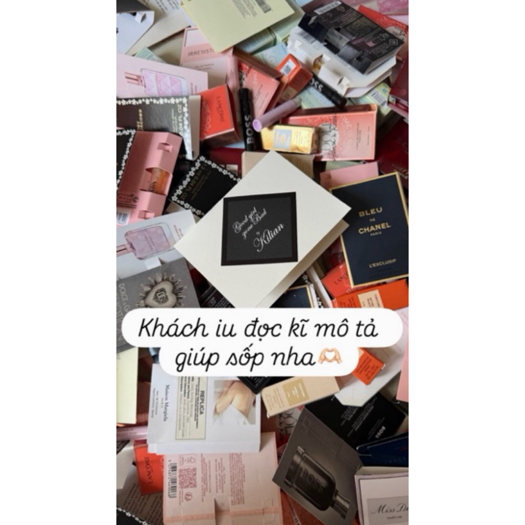 [Mẫu Thử 1-2ml] Vial Nước Hoa Các Hãng