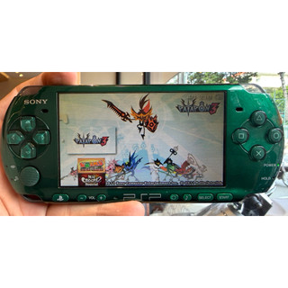 Máy game PSP 3000 Green 9% thẻ nhớ 32gb