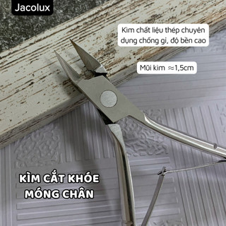 Kìm lấy khóe bấm móng dụng cụ nails Nghi Thảo KLKVA