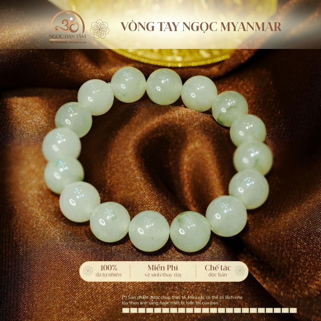 Ngọc Đan Tâm - Vòng Tay Ngọc Myanmar (LIULAB 822942)
