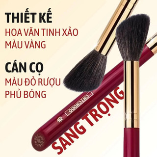 Cọ Trang Điểm Má Nhỏ CHICHODO Angled Multifunctional C107