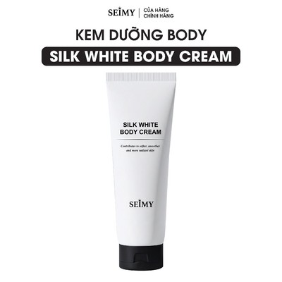 Kem Body Dưỡng Da Seimy - Silk White Body Cream 120ml