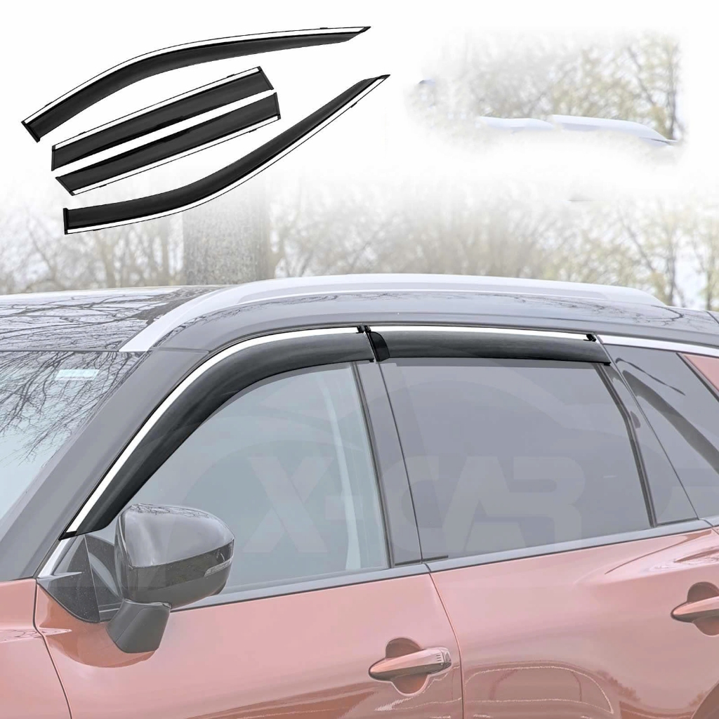 Vè Mưa Xtrail ( 2007 - 2013 ) ( 2014 - 2017 ) ( 2018 - 2022 ) - Viền Che Mưa Cánh Cửa Nissan Xtrail