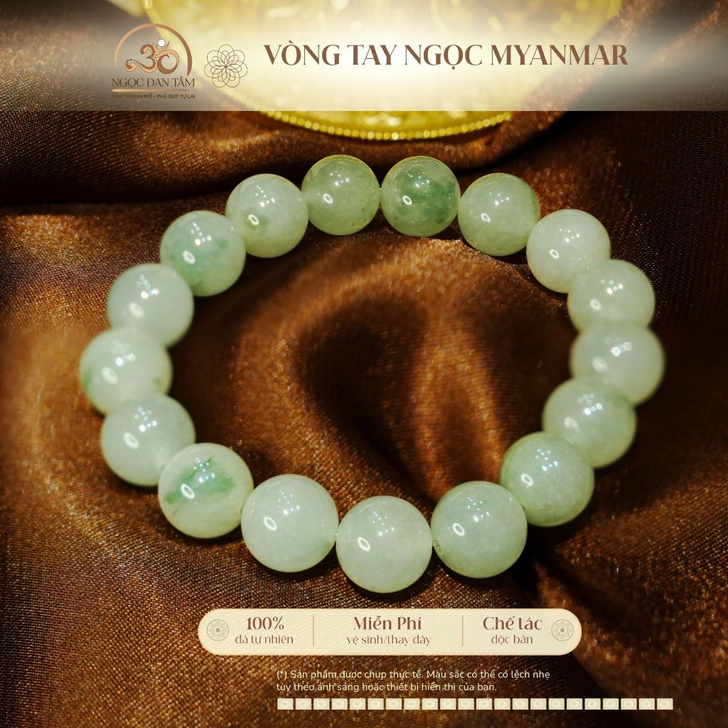 Ngọc Đan Tâm - Vòng Tay Ngọc Myanmar (LIULAB 739568)