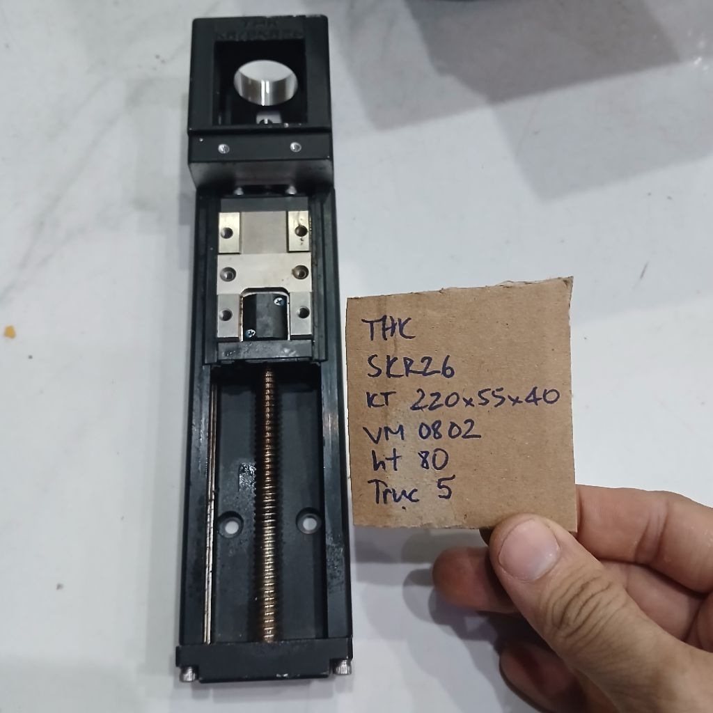combo trục z mini chế hàn gọt cell pin, in 3d, cnc misumi hiwin kr thk nsk yamaha smc