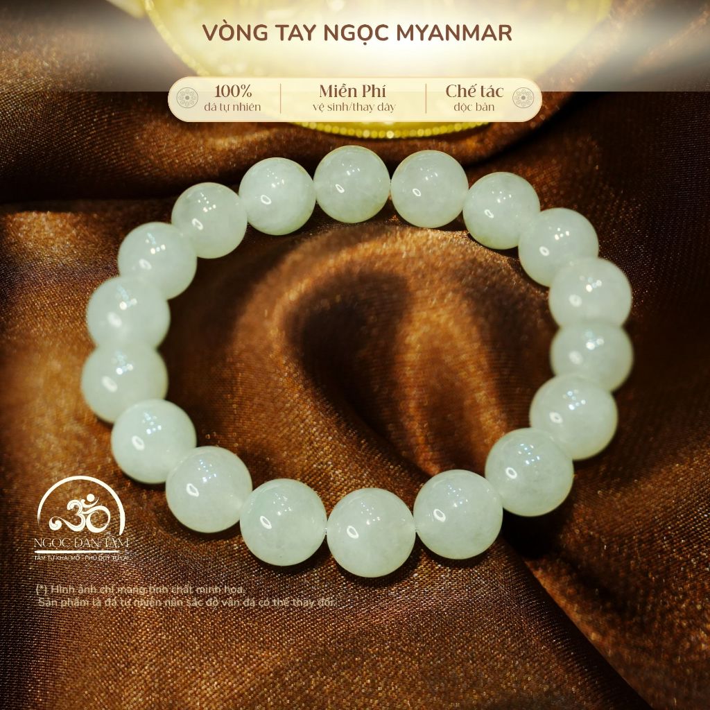 Ngọc Đan Tâm - Vòng Tay Ngọc Myanmar (LIULAB 654872)