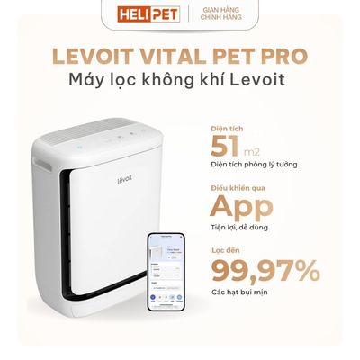 Máy Lọc Không Khí Cho Thú Cưng Levoit Vital Pet Pro Lọc Bụi Mịn, Giữ Lông Thú Cưng