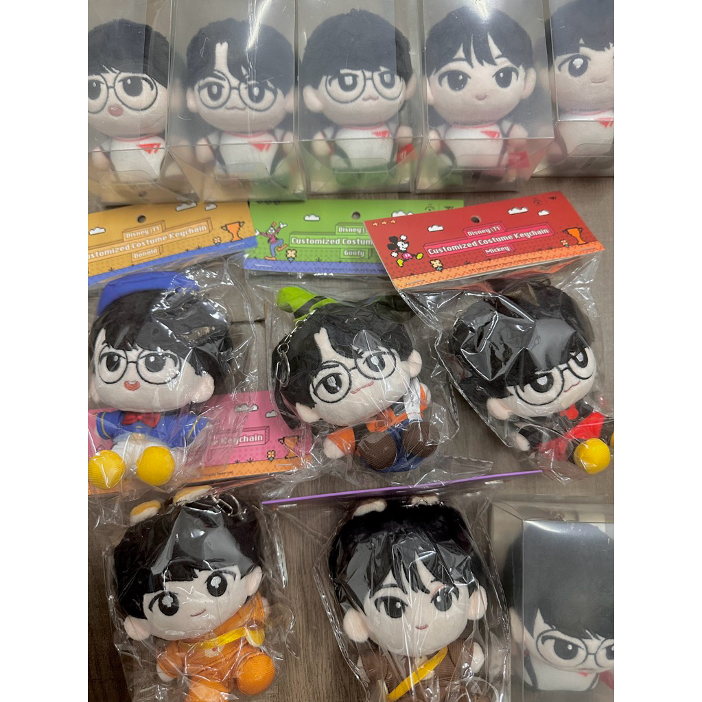 (Hàng sẵn) 26-T1 Mini Friends Plushie Keychain