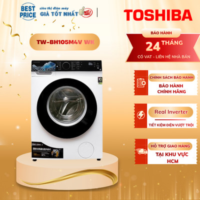 TW-BH105M4V WK Máy giặt Toshiba Inverter 9.5 kg TW-BH105M4V WK