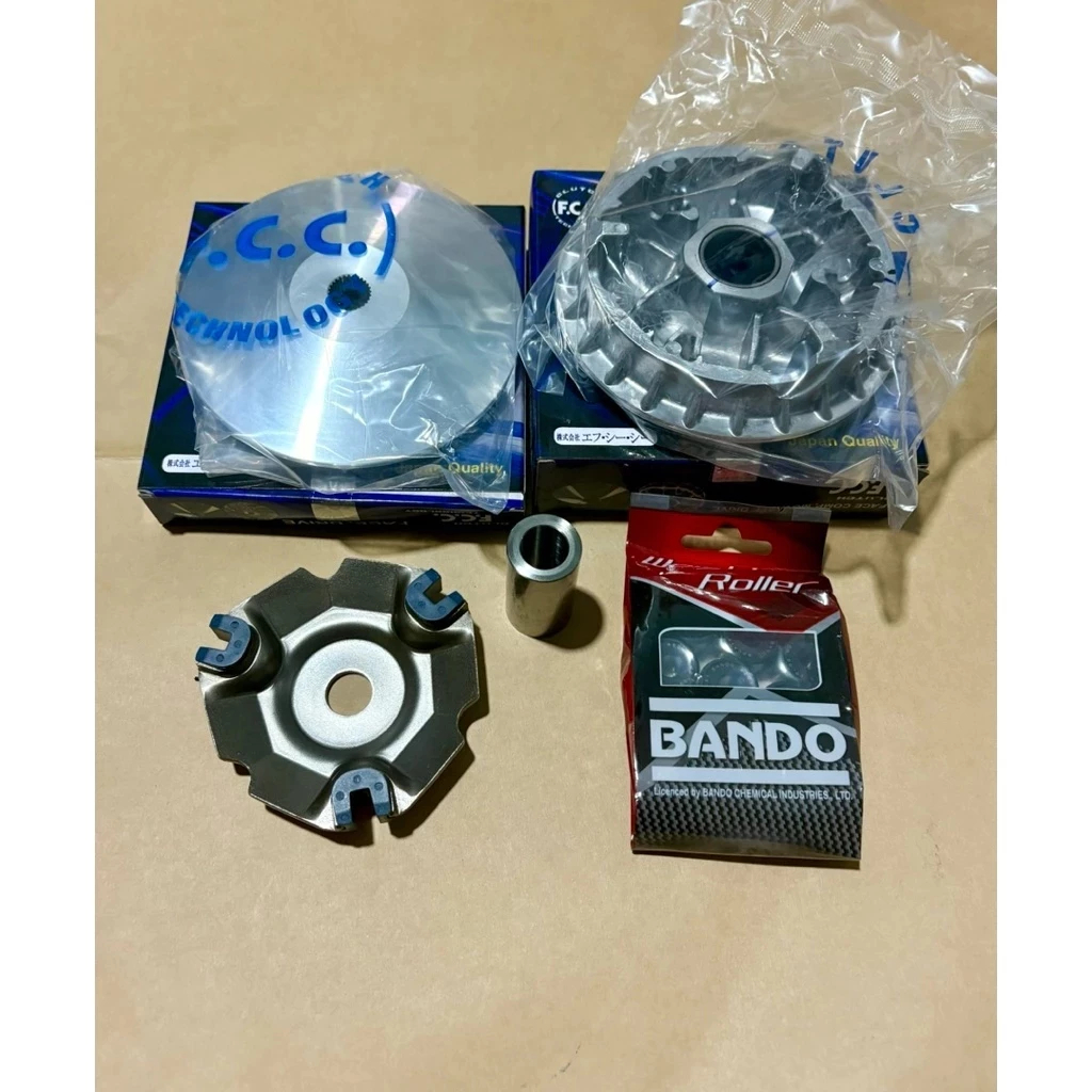 Full Bộ Nồi Trước FCC Chính Hãng Cho AB125, Vision (K44), Lead 125, SH Việt, AB 110 - Đầy Đủ Chén Bi