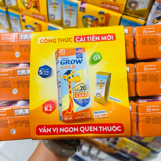 THÙNG SỮA PHA SẴN ABBOTT GROW 180ML