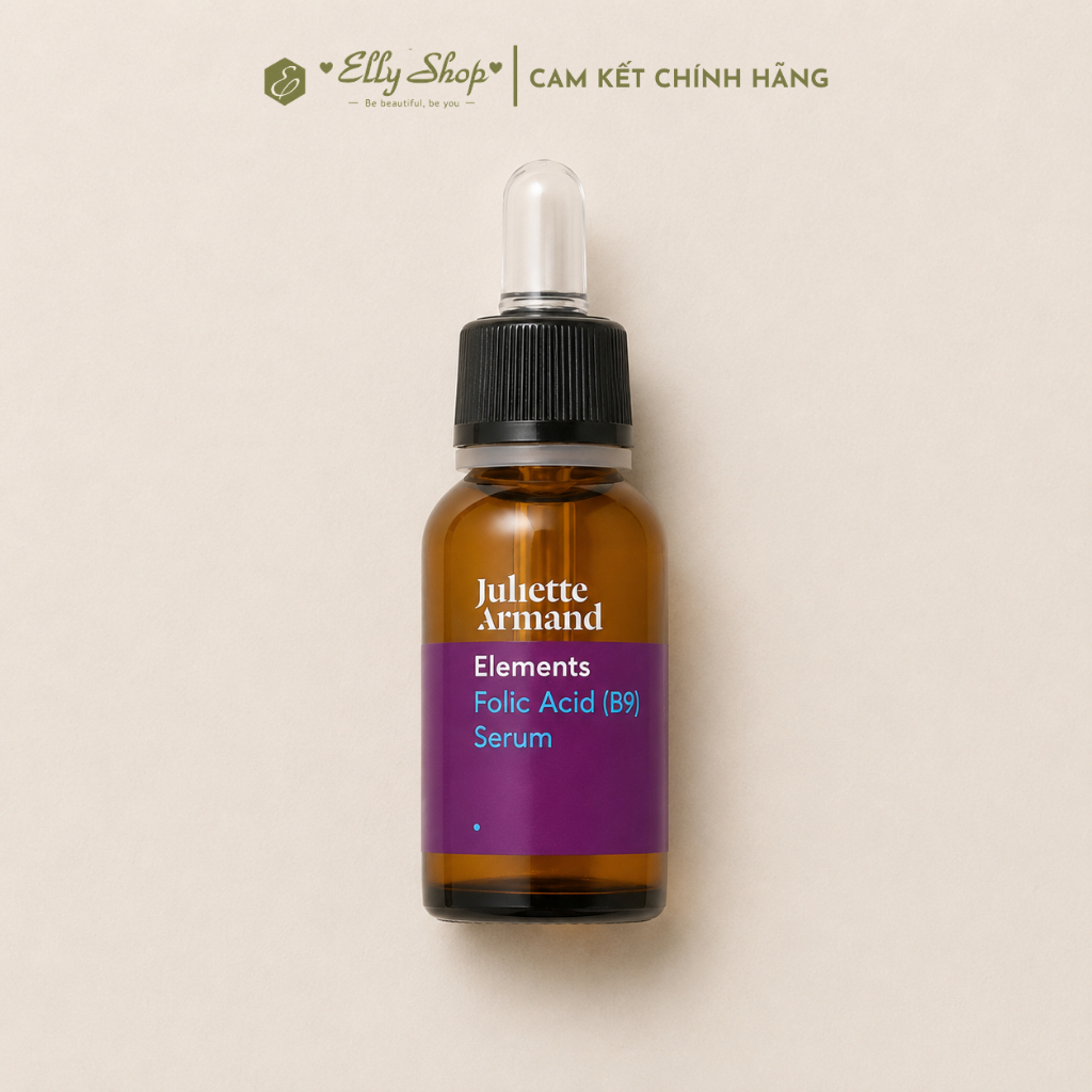 [Công ty + Nhãn phụ] Serum Phục hồi khẩn cấp B9 Elements Folic Acid Juliette Armand 20ml - Ellyshop1