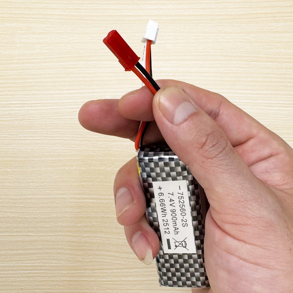 Nguồn cho Máy bay zy 740 7,4v900mah35c jack JST hàng bóc zin cho mig29