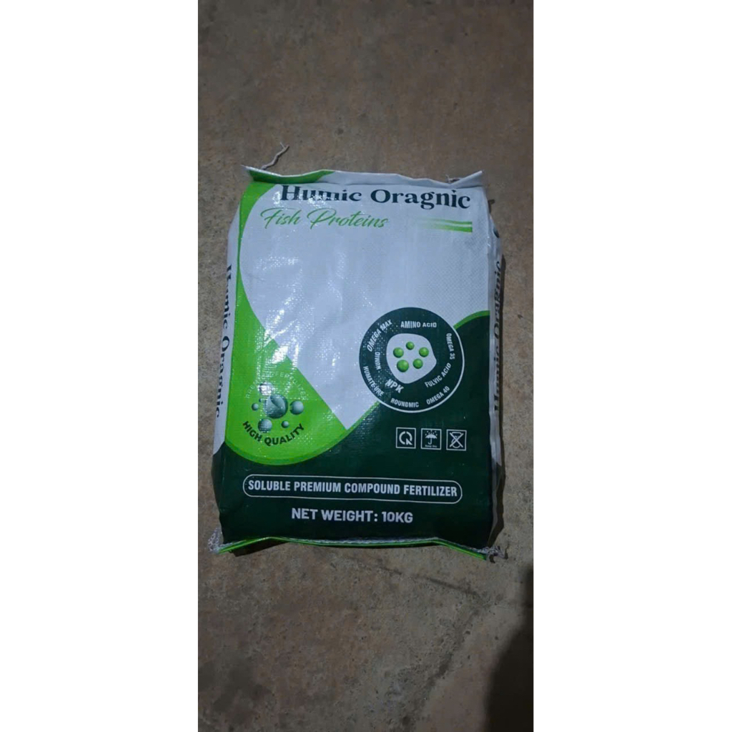 Humic Organic Fish Proteins 10kg - Phân Bón Hữu Cơ Humic Cá Amino Acid Cải Tạo Đất Kích Rễ Phục Hồi 
