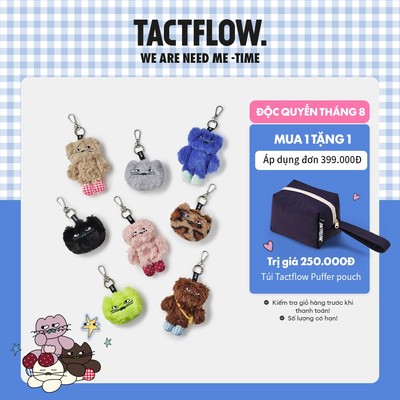 Móc khoá trang trí TACTFLOW Flowbies Keyring Accessories TFC300 / TFC310 - Nhiều màu