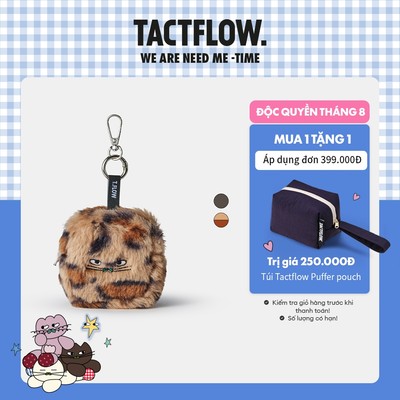 Ví móc khóa TACTFLOW Flowbies Pouch Accessories TFC320 - Nhiều Màu